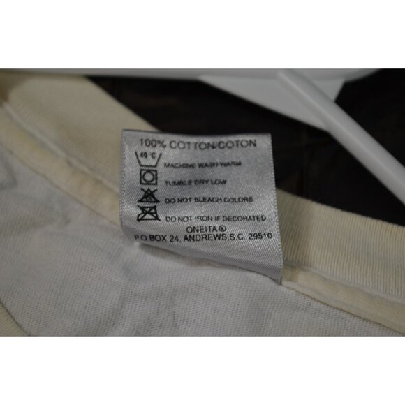 UBC Medicine Class of 1995 Large White Cotton Shirt Oneita Vintage - Picture 9 of 11